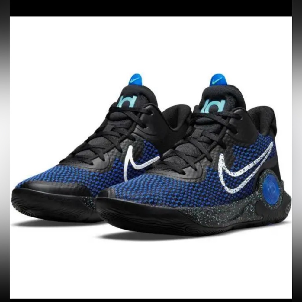 Nike Men's KD Trey 5 IX Black Racer Blue Basketball Shoes Sz 11